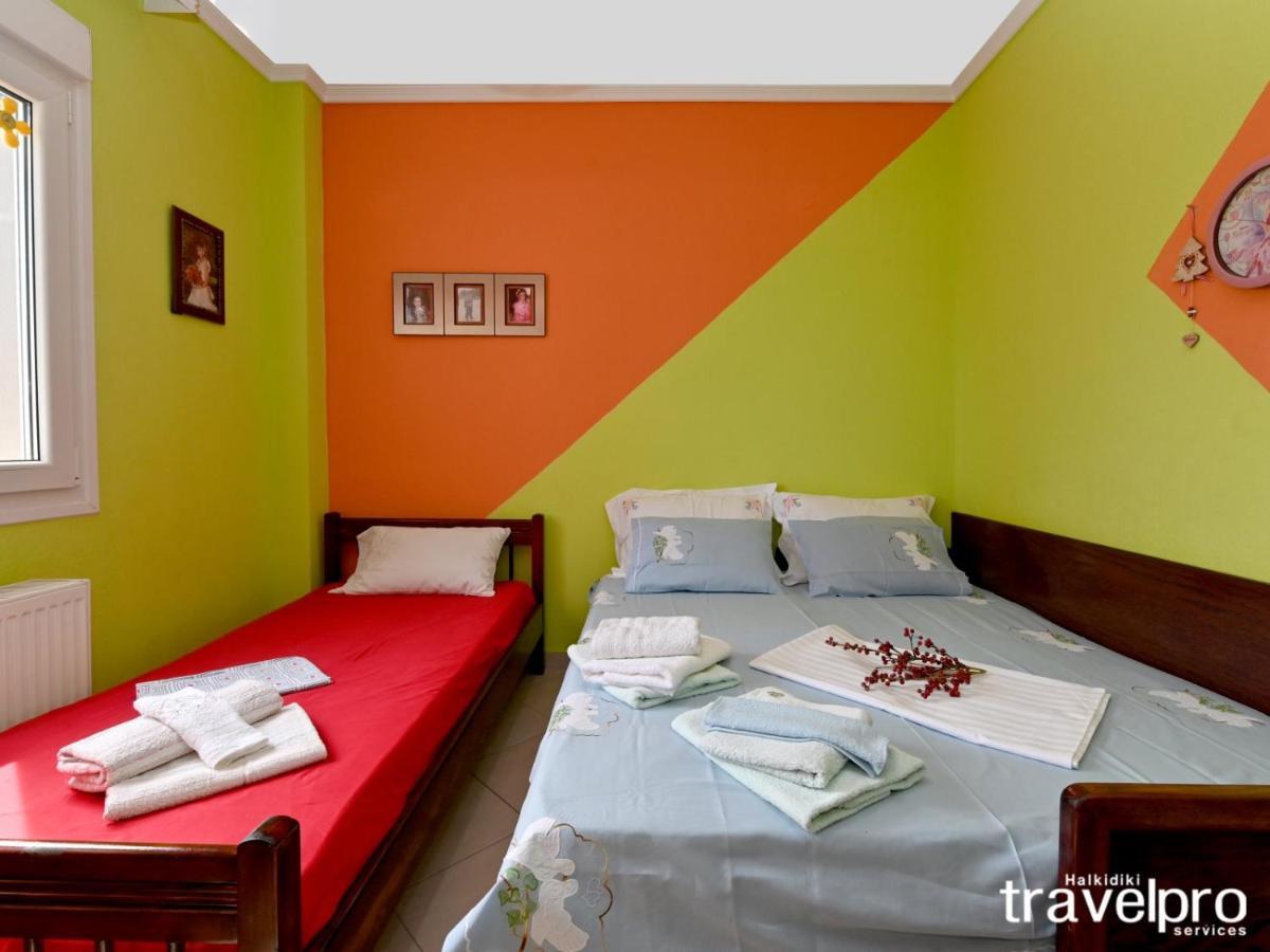 Villa Vangelis Nea Plagia Bagian luar foto