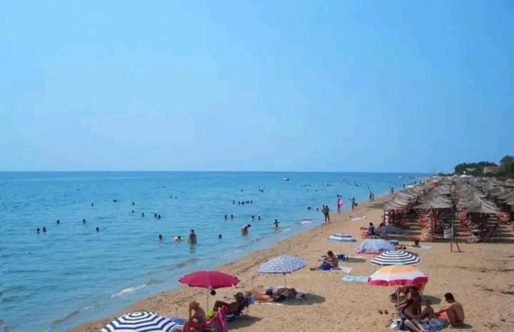 Villa Vangelis Nea Plagia Bagian luar foto